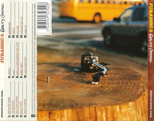 CD Jurassic 5 - Quality control Nuevo precintado - Image 2