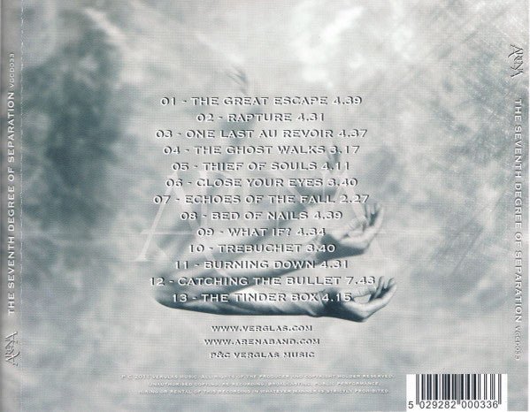 CD Arena – The Seventh Degree Of Separation 2ª Mano - Image 2