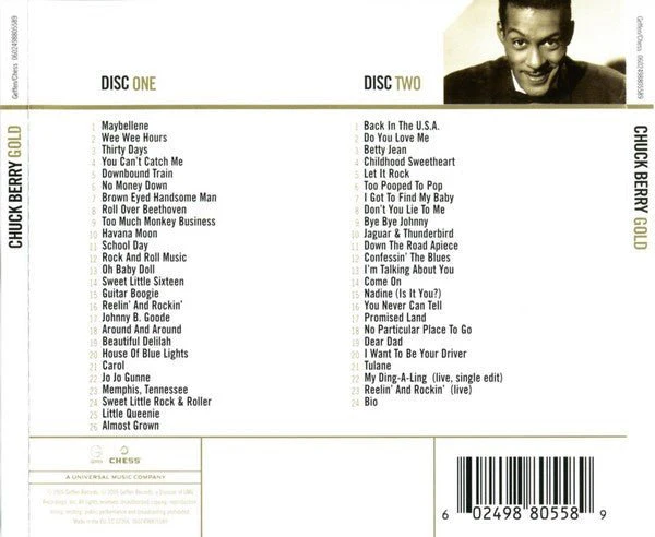 CD Chuck Berry ‎– Gold Nuevo precintado - Image 2