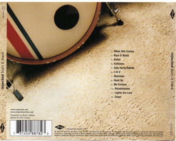 CD Injected ‎– Burn It Black Nuevo precintado (Producto exclusivo recogida en tienda) - Image 2