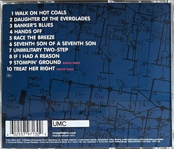 CD Rory Gallagher – Blueprint  Nuevo precintado - Image 2