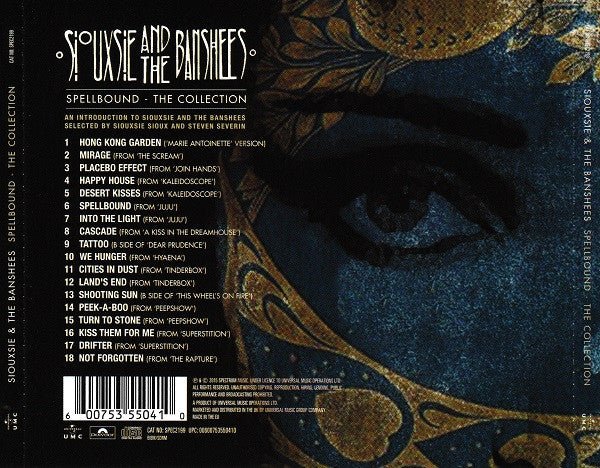 CD Siouxsie & The Banshees ‎– Spellbound - The Collection Nuevo precintado - Image 2