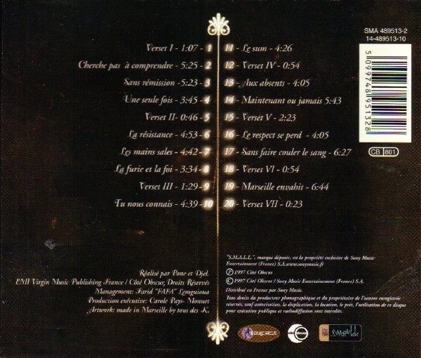 CD Fonky Family ‎– Si Dieu Veut Nuevo precintado - Image 2
