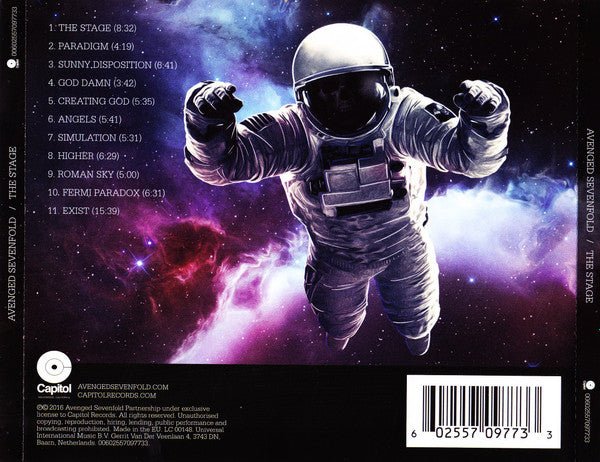 CD Avenged Sevenfold – The Stage Nuevo precintado - Image 2