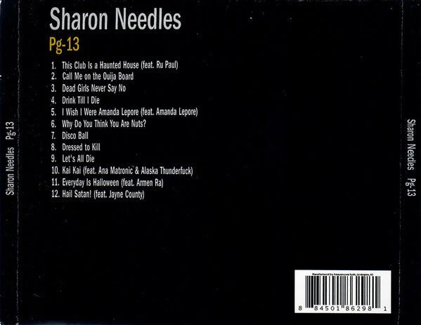 CD Sharon Needles ‎– PG-13 2ª Mano - Image 2
