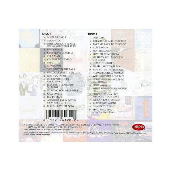CD  Chicago  – The Very Best Of: Only The Beginning Nuevo precintado - Image 2