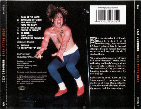 CD Ozzy Osbourne – Bark At The Moon Nuevo precintado - Image 2