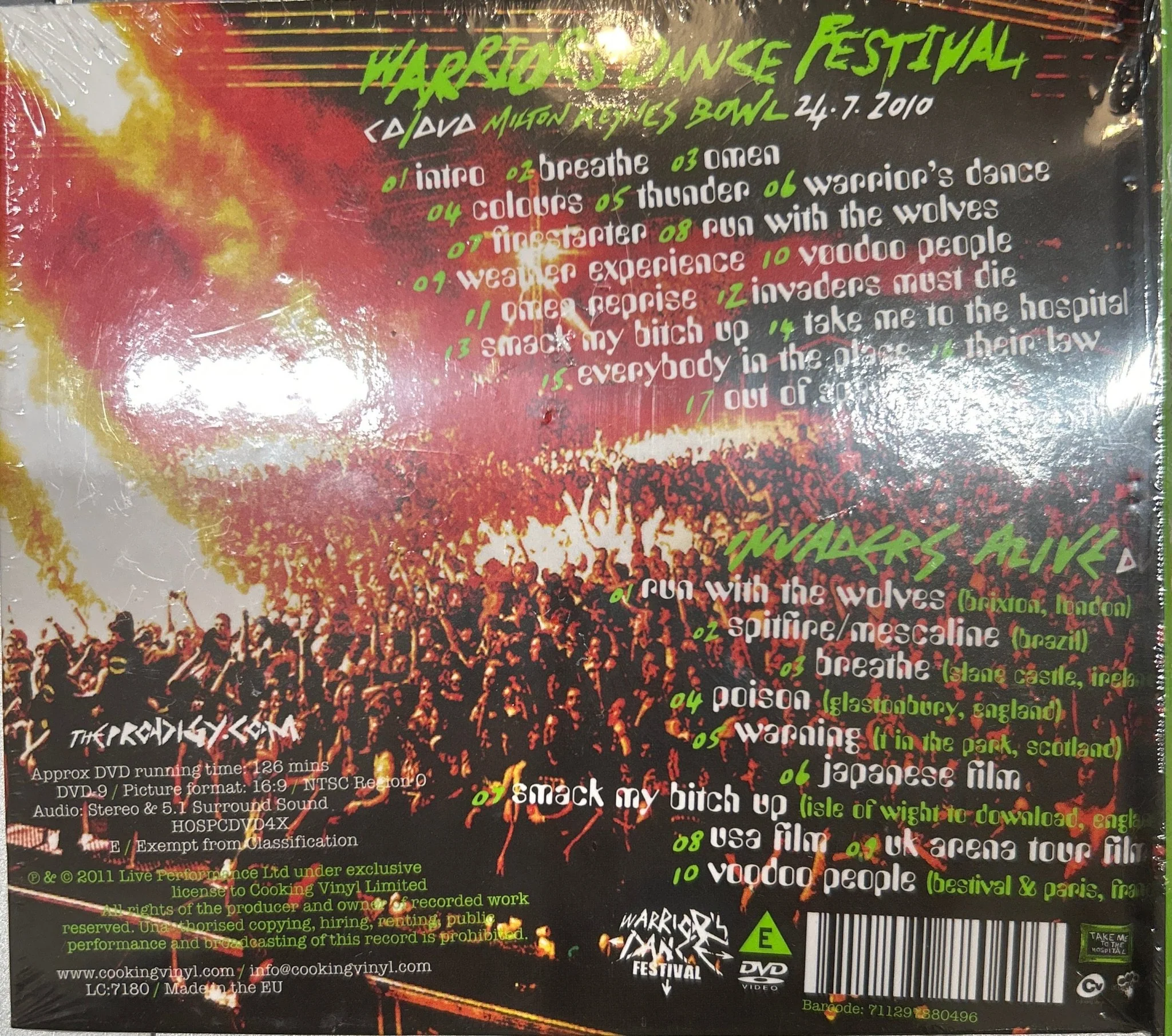 CD The Prodigy – Live - World's On Fire Nuevo precintado - Image 2