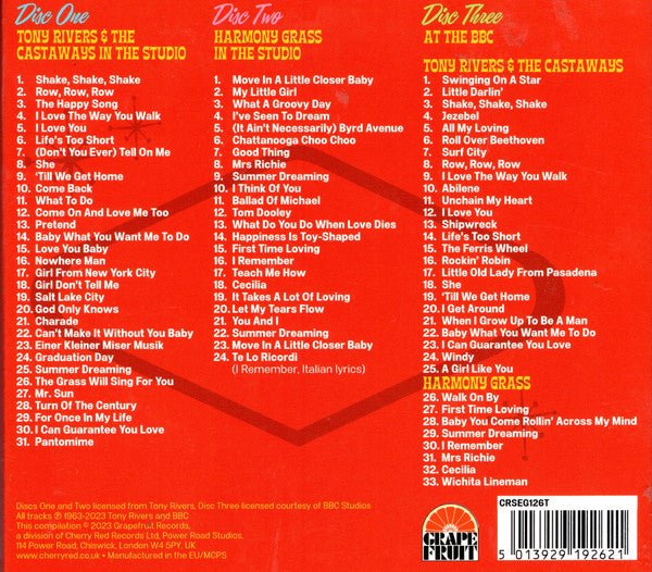 CD Tony Rivers – Move In A Little Closer (The Complete Recordings 1963-1970) Nuevo precintado - Image 2