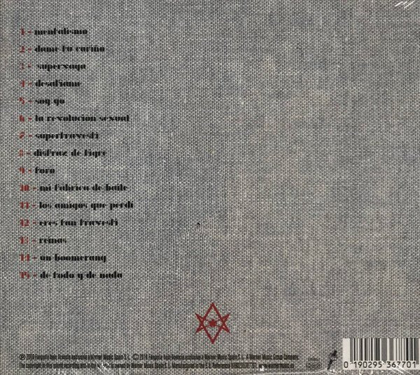 CD Fangoria ‎– Extrapolaciones Y Dos Respuestas 2001-2019  Nuevo precintado - Image 2