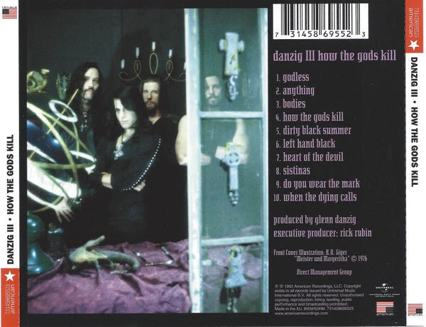 CD Danzig ‎– Danzig III • How The Gods Kill Nuevo precintado - Image 2