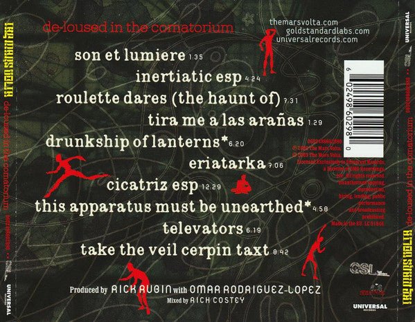 CD The Mars Volta ‎– De-Loused In The Comatorium Nuevo precintado - Image 2