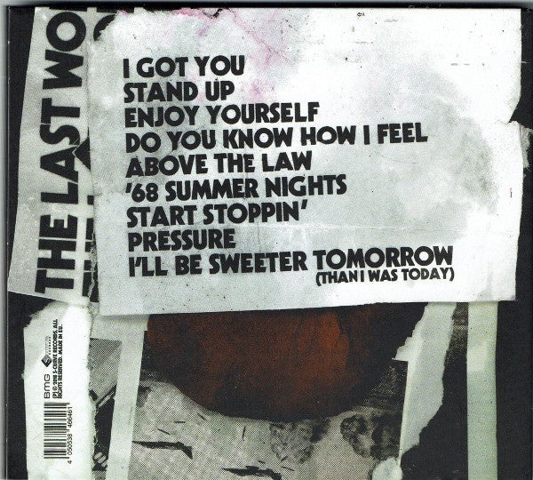 CD The O'Jays ‎– The Last Word Nuevo precintado - Image 2