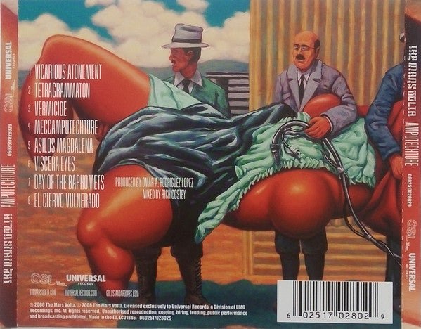 CD The Mars Volta ‎– Amputechture  Nuevo precintado - Image 2