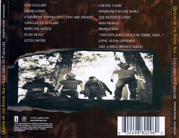 CD Queens Of The Stone Age ‎– Lullabies To Paralyze Nuevo precintado - Image 2