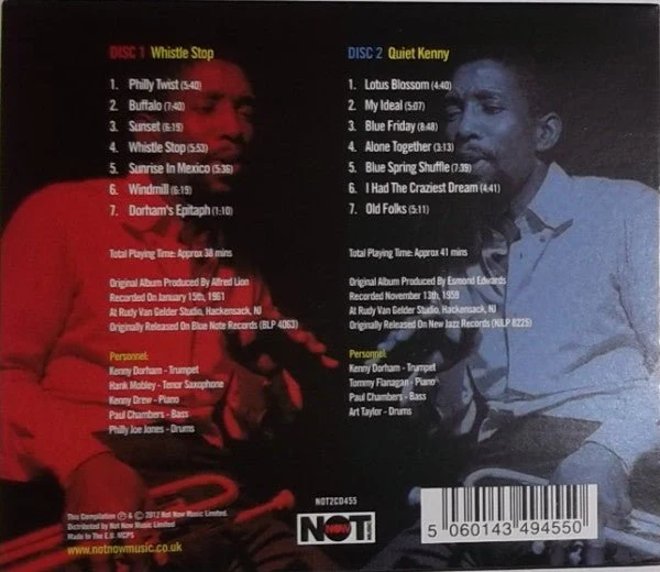 CD Kenny Dorham ‎– Whistle Stop Nuevo precintado - Image 2