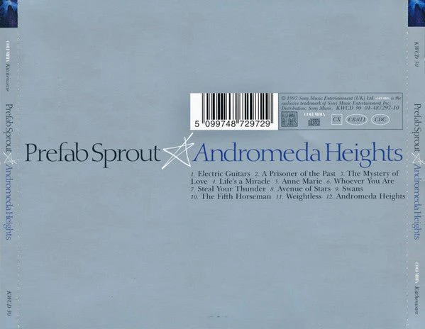 CD Prefab Sprout ‎– Andromeda Heights Nuevo precintado (Producto exclusivo recogida en tienda) - Image 2