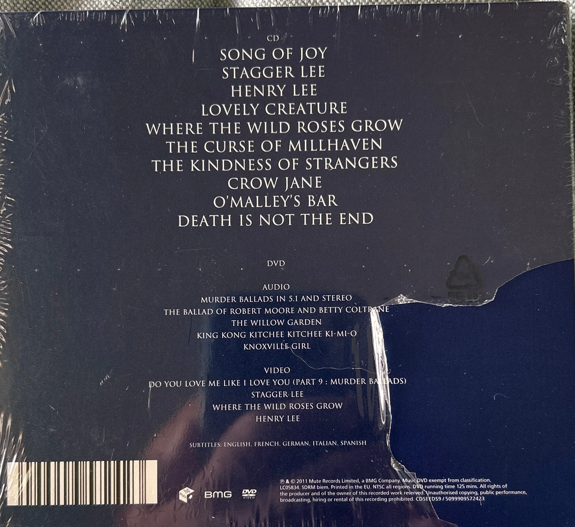 CD Nick Cave And The Bad Seeds ‎– Murder Ballads Nuevo precintado - Image 2