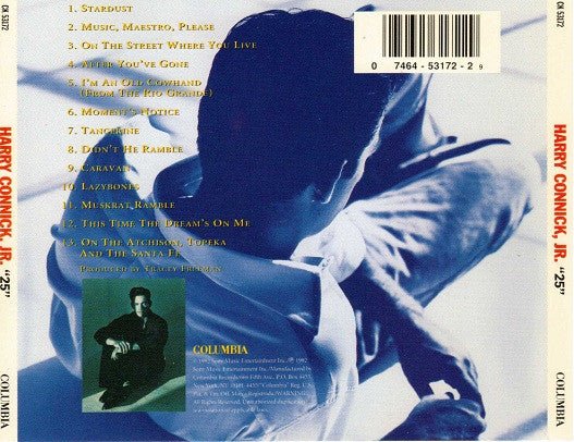 CD Harry Connick, Jr. ‎– 25 Nuevo precintado (Producto exclusivo recogida en tienda) - Image 2