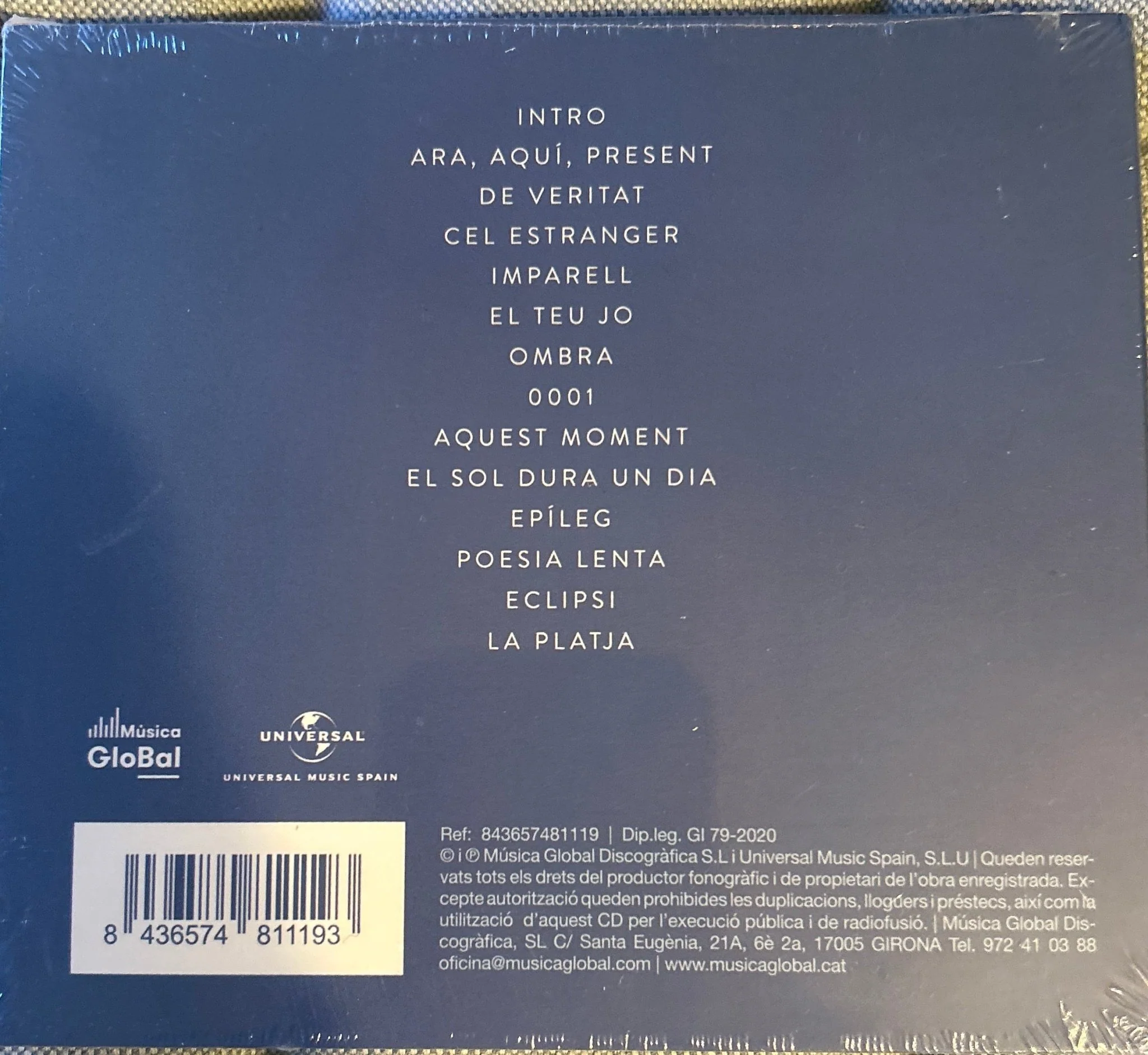 CD Blaumut ‎– 0001 Nuevo precintado - Image 2