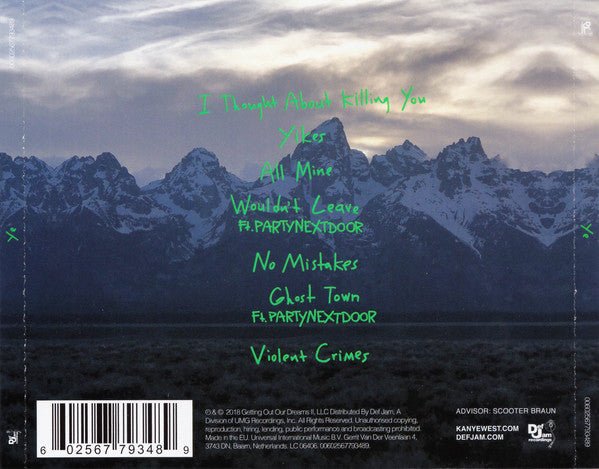 CD Kanye West – Ye Nuevo precintado - Image 2