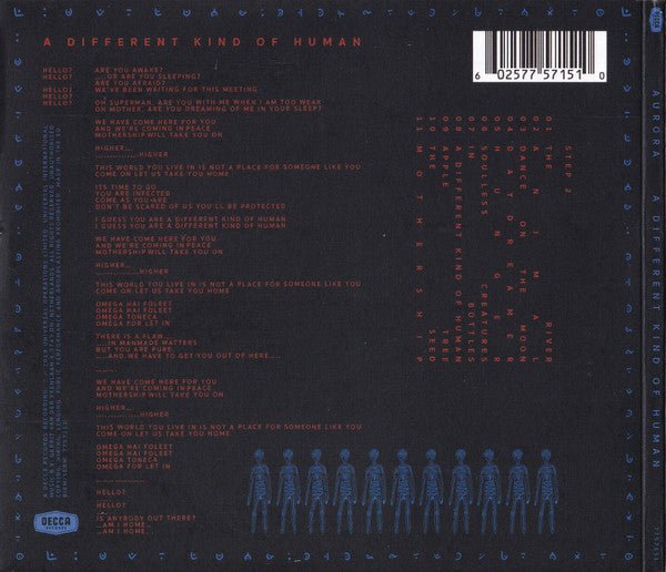 CD AURORA – A Different Kind Of Human Nuevo precintado - Image 2