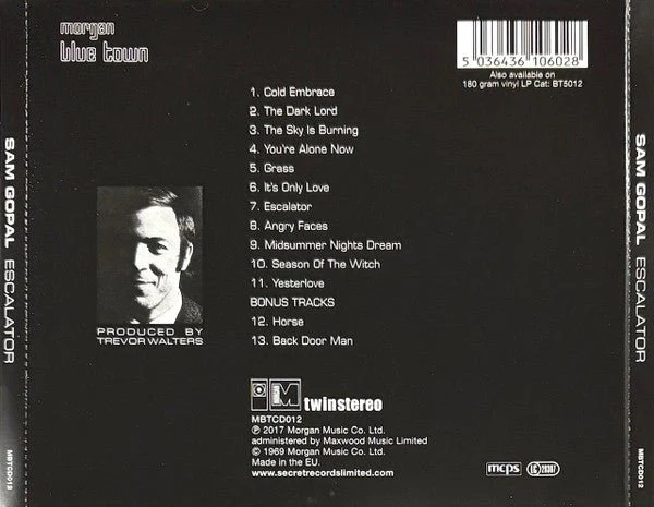 CD Sam Gopal ‎– Escalator Nuevo precintado - Image 2