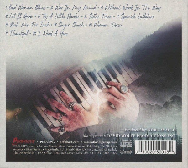 CD Beth Hart ‎– War In My Mind Nuevo precintado - Image 2