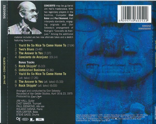 CD Jim Hall – Concierto Nuevo precintado - Image 2