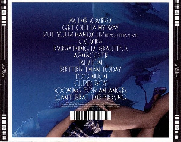 CD Kylie Minogue ‎– Aphrodite Nuevo precintado - Image 2