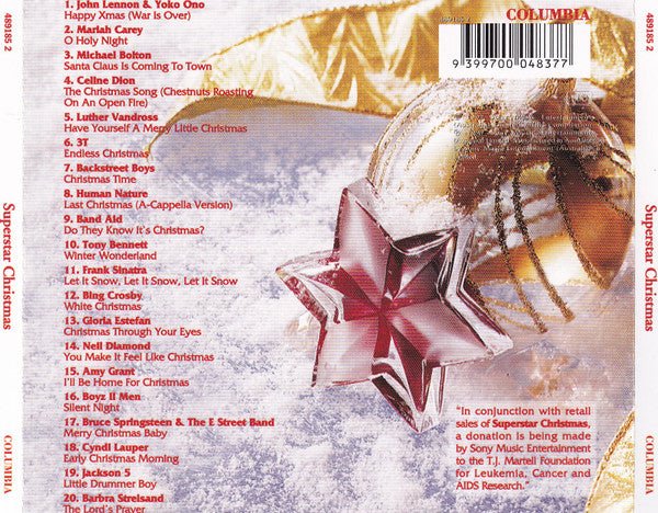CD V/A ‎– Superstar Christmas Nuevo precintado - Image 2