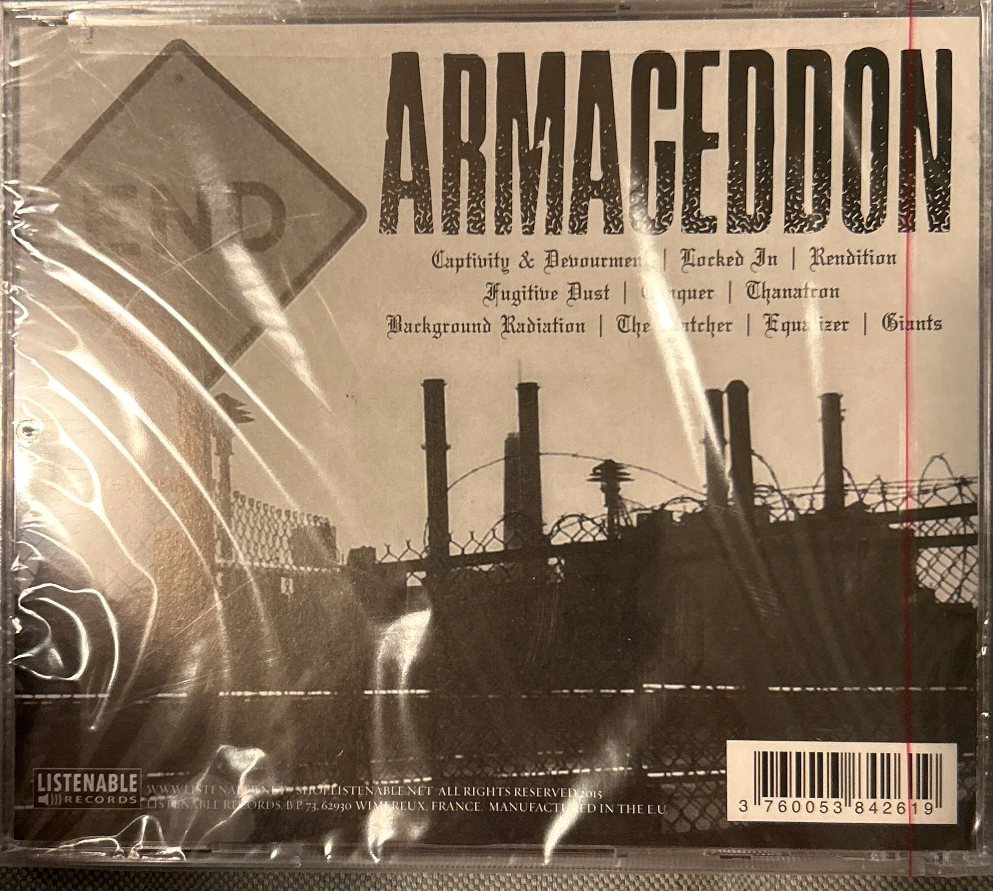 CD Armageddon ‎– Captivity & Devourment Nuevo precintado - Image 2