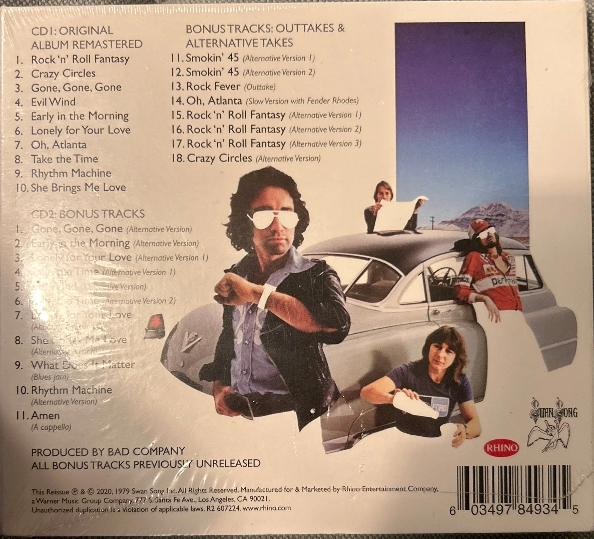 CD Bad Company ‎– Desolation Angels Nuevo precintado - Image 2