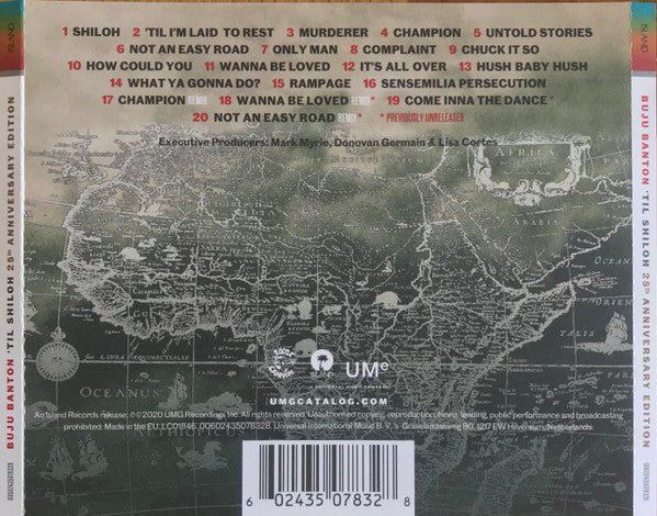CD Buju Banton ‎– 'Til Shiloh Nuevo precintado - Image 2