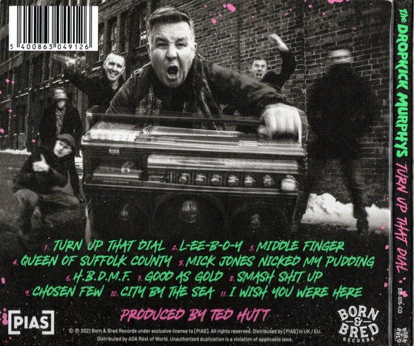 CD The Dropkick Murphys ‎– Turn Up That Dial Nuevo precintado - Image 2