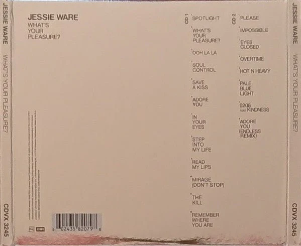 CD Jessie Ware ‎– What's Your Pleasure? (The Platinum Pleasure Edition) Nuevo precintado - Image 2