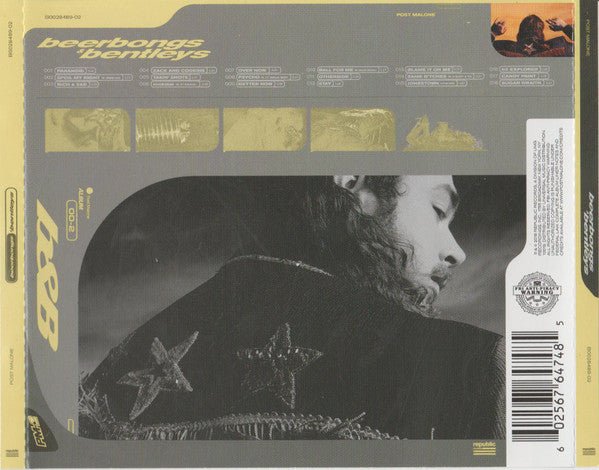 CD Post Malone – Beerbongs & Bentleys Ed. Americana Nuevo precintado - Image 2