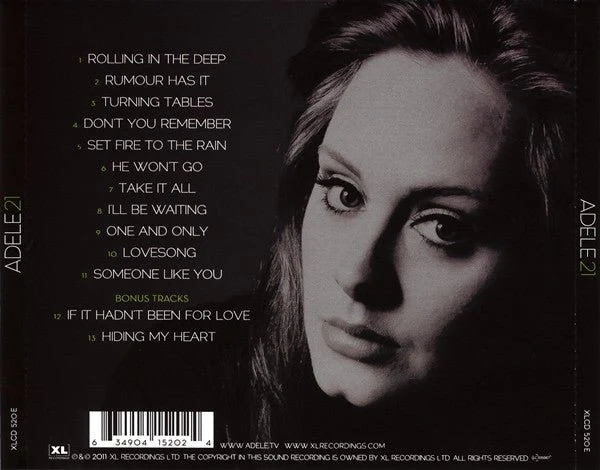 CD Adele – 21 2ª Mano (Producto exclusivo recogida en tienda) - Image 2