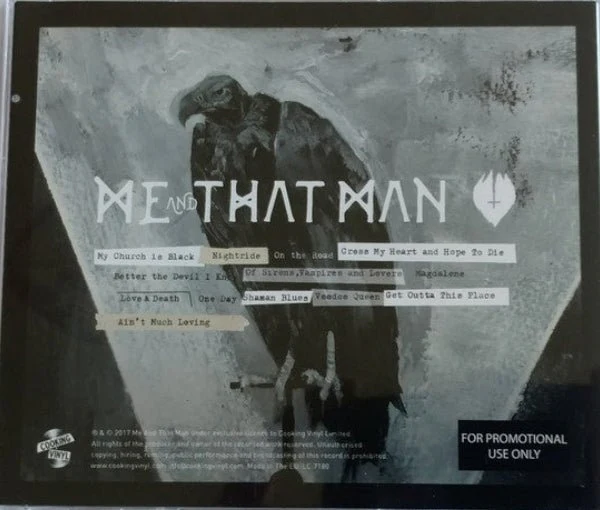 CD Me And That Man ‎– Songs Of Love And Death 2ª Mano - Image 2