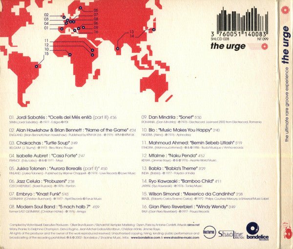 CD V/A ‎– The Urge Nuevo precintado - Image 2