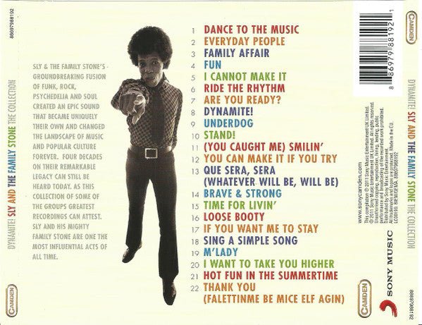CD Sly And The Family Stone* ‎– Dynamite! The Collection Nuevo precintado - Image 2