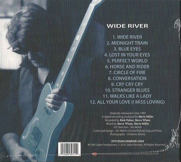 CD Steve Miller Band – Wide River Nuevo precintado - Image 2