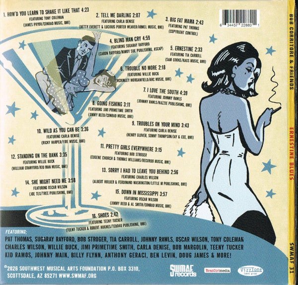 CD Bob Corritore And Friends – Ernestine Blues Nuevo precintado - Image 2