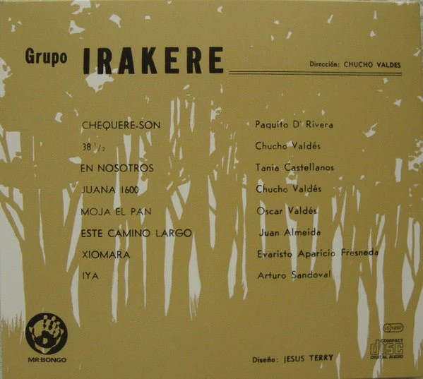 CD Grupo Irakere ‎– Grupo Irakere Nuevo precintado - Image 2