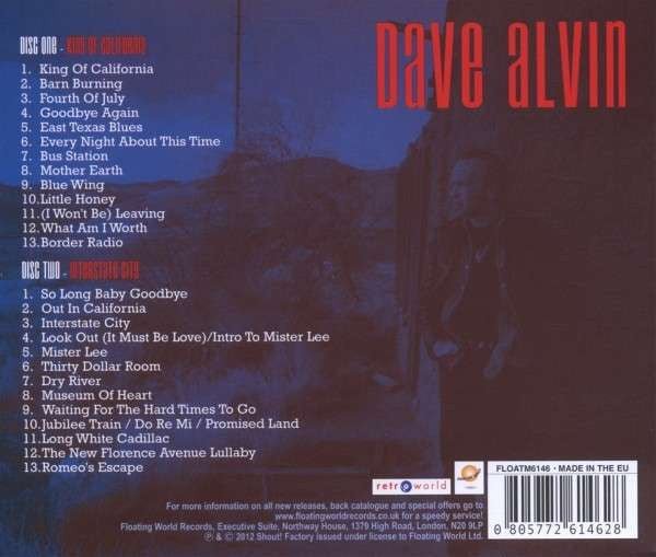 CD Dave Alvin ‎– King Of California & Interstate City Nuevo precintado - Image 2