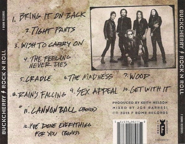 CD Buckcherry ‎– Rock N Roll Nuevo precintado - Image 2