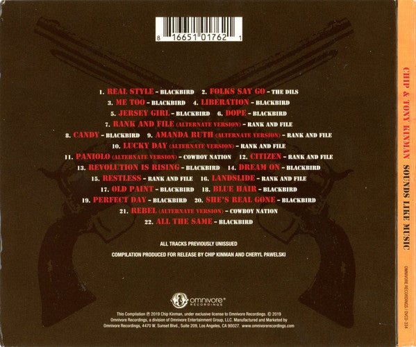 CD Chip & Tony Kinman ‎– Sounds Like Music  Nuevo precintado - Image 2