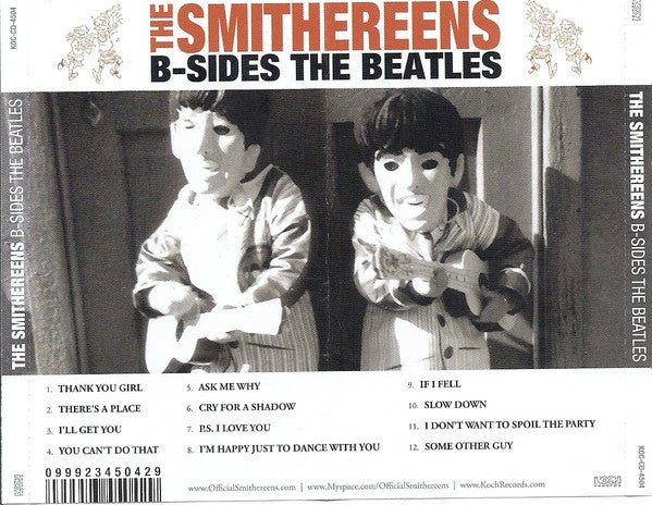 CD The Smithereens ‎– B-Sides The Beatles  Nuevo precintado - Image 2