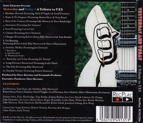 CD V/A ‎– Yesterday And Today - A 50th Anniversary Tribute To Yes  Nuevo precintado - Image 2