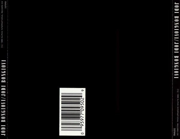 CD Jodi Bongiovi ‎– Jodi Bongiovi Nuevo precintado - Image 2